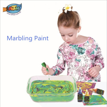 Fábrica directa de las ventas directas fácil de limpiar y conveniente para los niños Ebru marbling paint